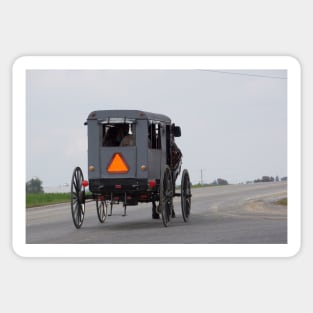 amish buggy Sticker